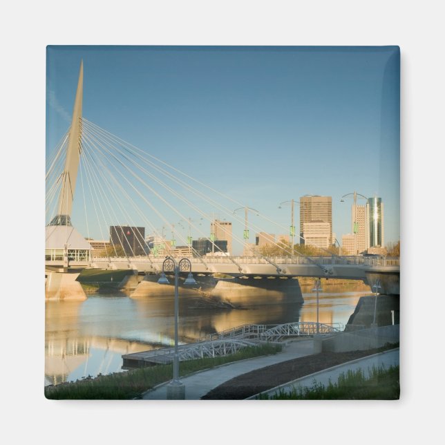 Íman CANADÁ, Manitoba, Winnipeg: Esplanade Riel (Frente)