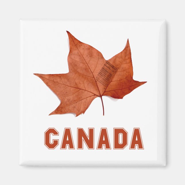 Íman Canadá Maple Leaf Heroic Symbol Magnet (Frente)