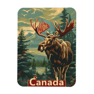 Íman Canada Moose Vintage
