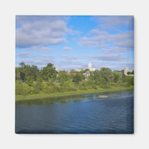 Íman Canadá, New Brunswick, Fredericton, vista da cidad