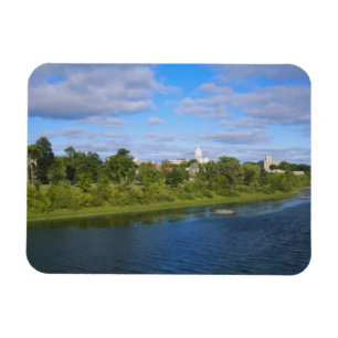 Íman Canadá, Nova Brunswick, Fredericton, vista da cida
