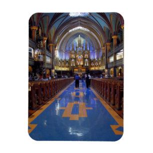 Íman Canadá, Quebec, Montreal. Interior do Notre 3