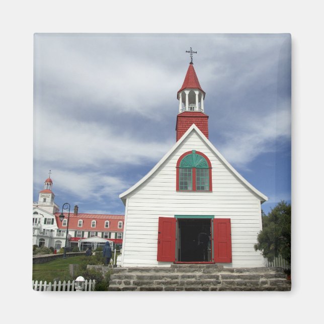 Íman Canadá, Quebec, Tadoussac. Petite Chapelle, (Frente)