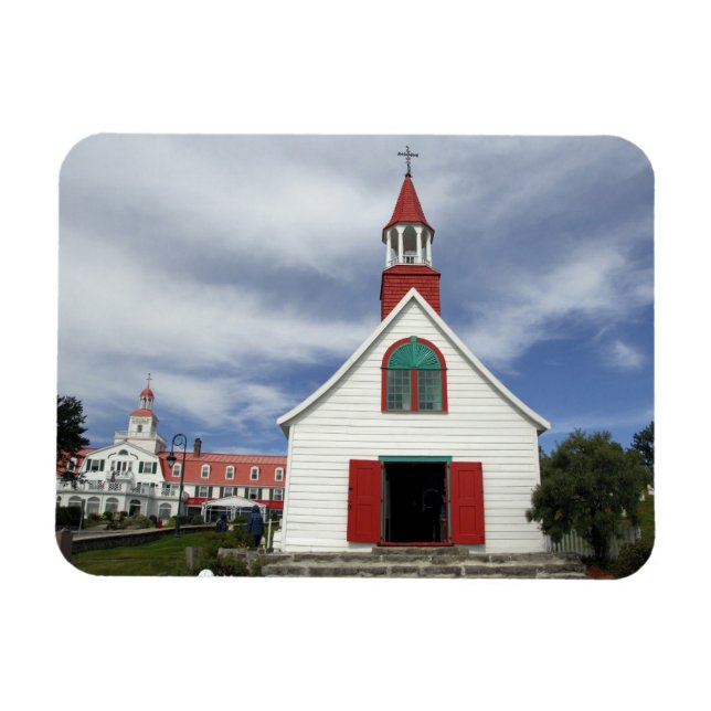 Íman Canadá, Quebec, Tadoussac. Petite Chapelle, (Horizontal)