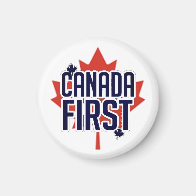 ÍMAN CANADAFIRST (Frente)