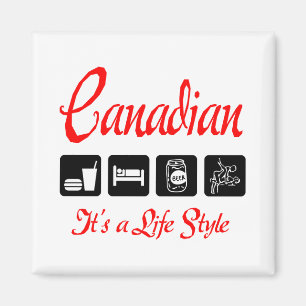 Íman Canadense impertinente
