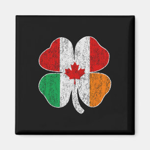 Íman Canadense Irlandês St Patricks Canadá Irlanda Trev