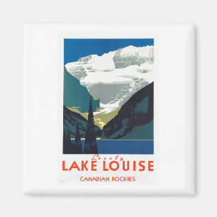 Íman Canadense Montanhas Rochosas Canadá de Lake Louis