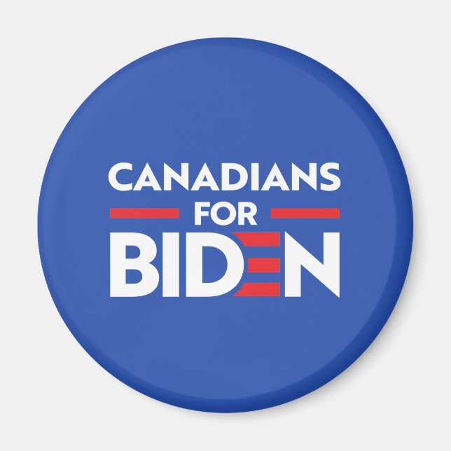 ÍMAN CANADIANOS PARA JOE BIDEN (Frente)