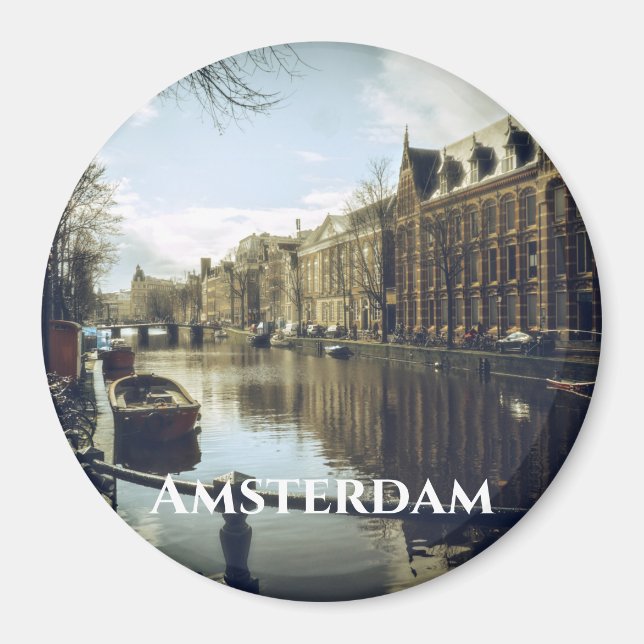 Íman Canal de Amsterdã (Frente)