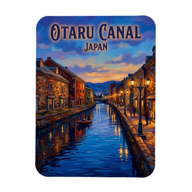Íman Canal de Otaru Japão (Vertical)