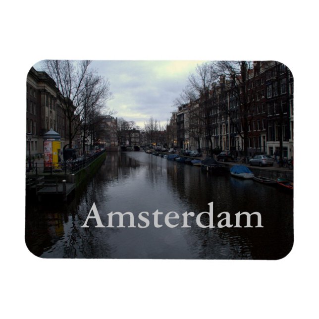 Íman Canal de prinsengracht, Amesterdã (Horizontal)