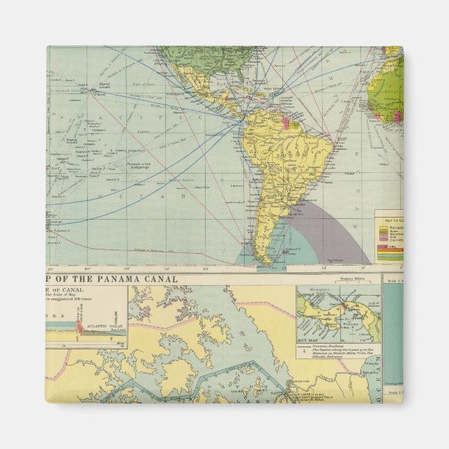 Íman Canal do Panamá (Frente)