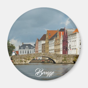 Íman Canal em Bruges, Bélgica