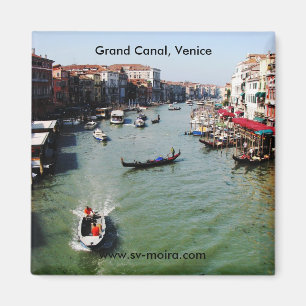 Íman Canal grande, Veneza da ponte de Rialto