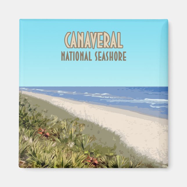 Íman Canaveral National Seashore Florida (Frente)