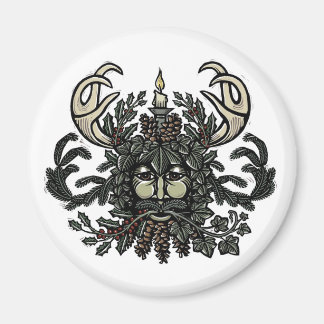 Íman Canção da Imã de geladeira de Solstício Greenman