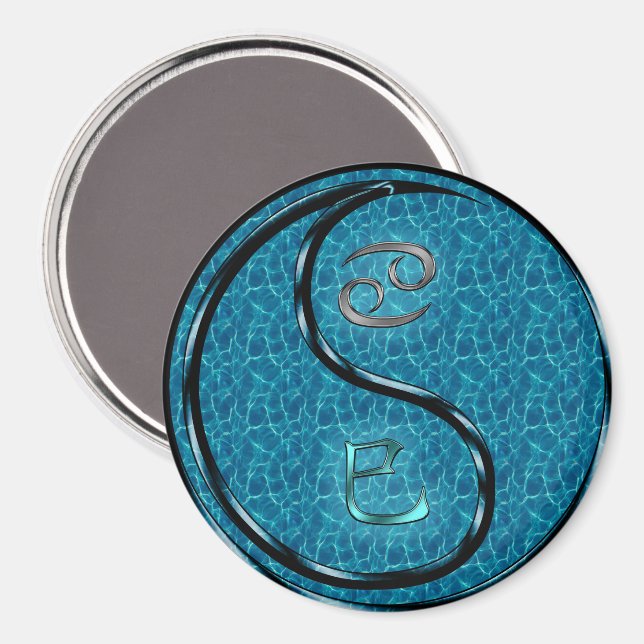 Íman Câncer & Cobra de Água (Front/Back)