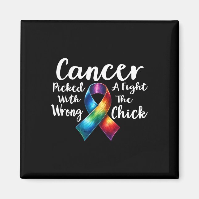 Íman Cancer Combateu Com O Pintinho Errado Awarene (Frente)