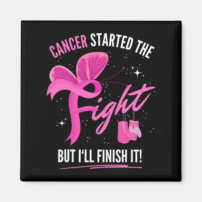 Íman Cancer Começou A Luta, mas eu termino seu peito (Frente)