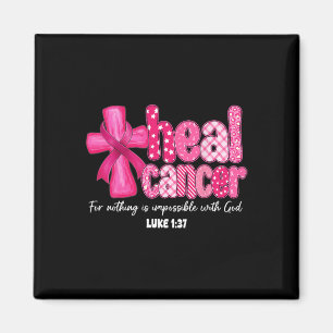 Íman Cancer da Heal Christian Acredite em Deus Cancer d