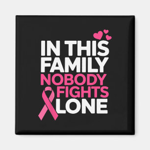 Íman Cancer de fita rosa-apoio ao cancer de mama Aw