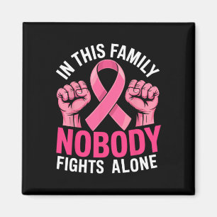Íman Cancer de fita rosa-apoio ao cancer de mama Aw