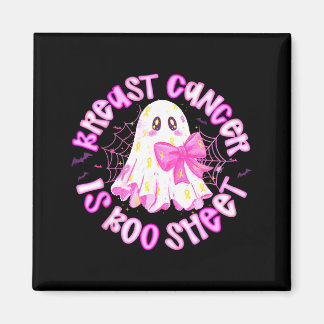 Íman Câncer de Mama é Boo Sheet Halloween Câncer de Mam