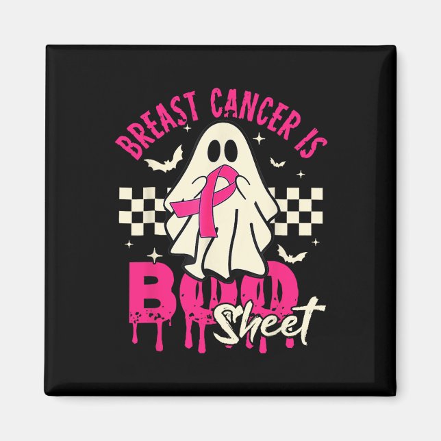 Íman Cancer de Mama Fantasma Cancer de Mama do Hallowee (Frente)
