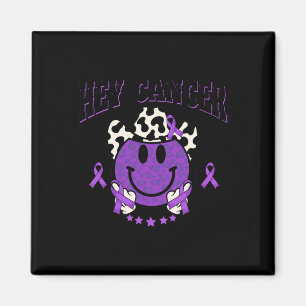 Íman Câncer de pâncreas Conscientista Hat Leopard Smi