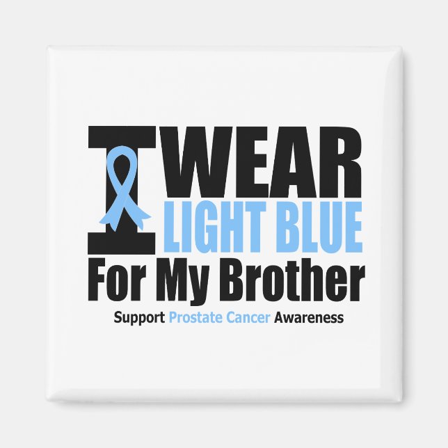 Íman Cancer De Próstata Eu Visto Azul Claro Para Meu Ir (Frente)