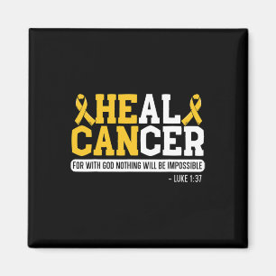 Íman Cancer de saudação de Cancer infantil Supo do Mês