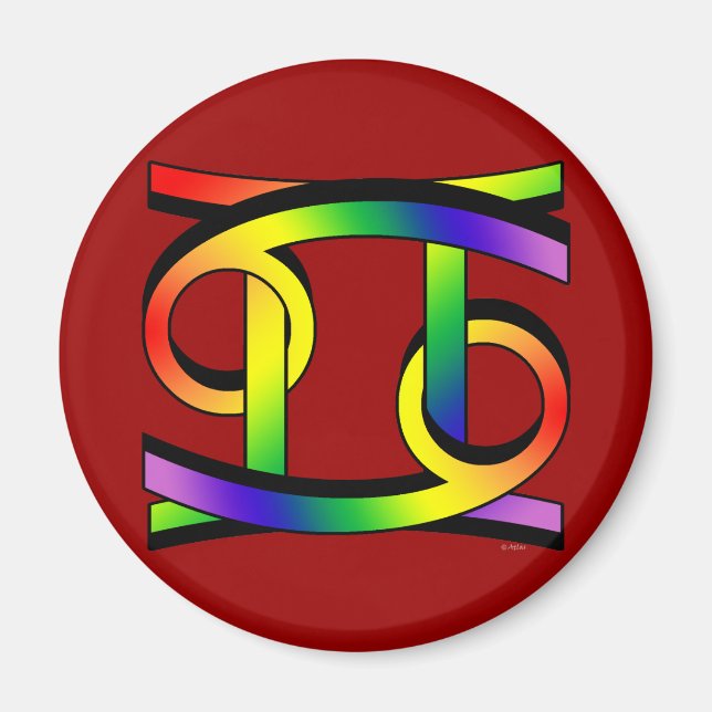 Íman Cancer & Gemini GLBT (Frente)