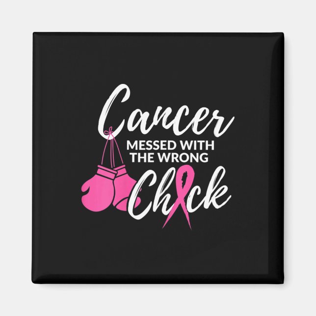 Íman Cancer Mensado Com A Luta Errada De Consciência Do (Frente)