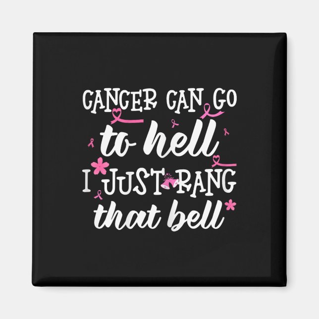Íman Cancer Pode Ir Para O Inferno. Eu Só Prendi A Mama (Frente)