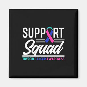 Íman Cancer Warrior Suporta Cancer da tireoide no quadr