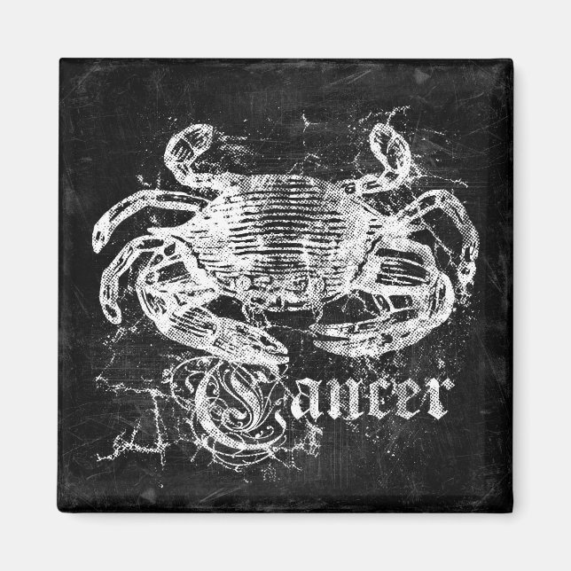Íman Cancer Zodiac Vintage (Frente)