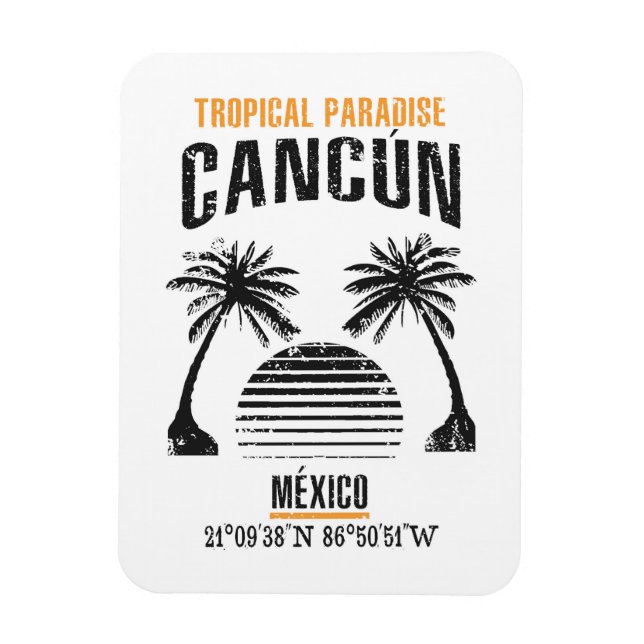 Íman Cancún (Vertical)