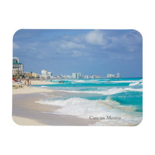 Íman Cancun Mexico Beach Magnet