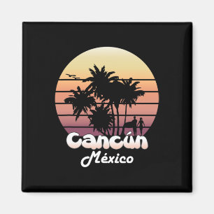 Íman Cancun México Férias Tropicais Lembrança Verão Gi