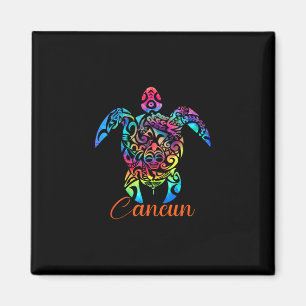 Íman Cancun México Praia de Tartaruga Marinha Férias Vi