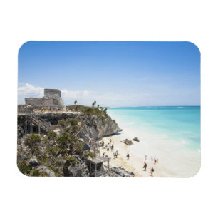 Íman Cancun, Quintana Roo, México - Ruínas em uma colin