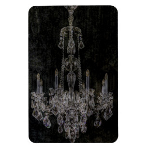 Íman Candelabro afligido gótico do vampiro do vintage