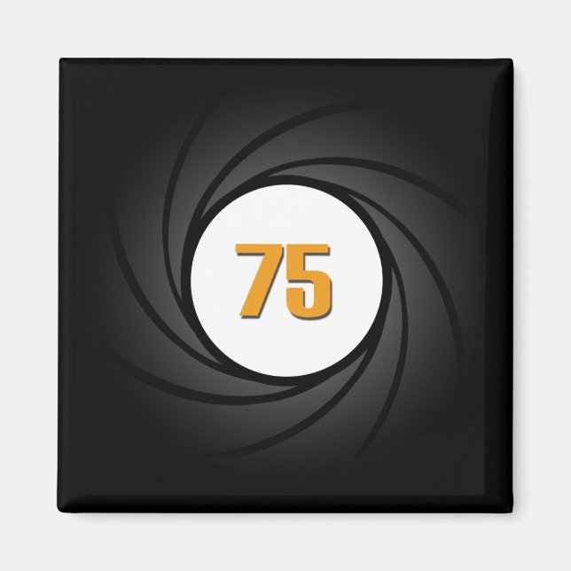 Íman Candidato da CPA: Fotografar para 75 (Frente)