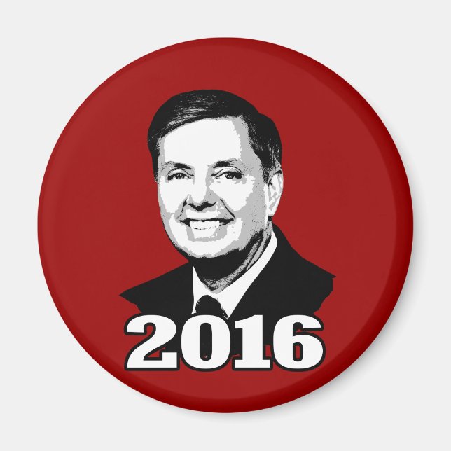 ÍMAN CANDIDATO DE LINDSEY GRAHAM 2016 (Frente)