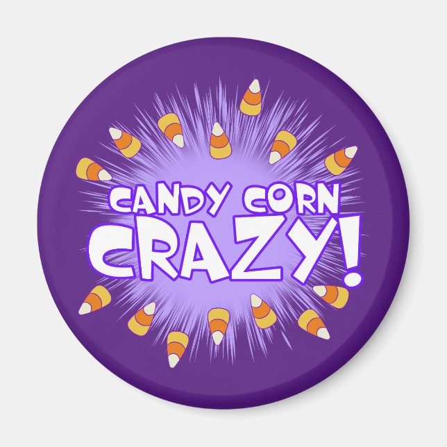 Íman Candy Corn CRAZY! (Frente)