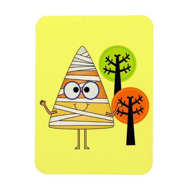 Íman Candy Corn Mummy Halloween (Vertical)