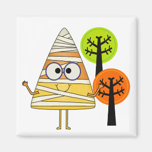 Íman Candy Corn Mummy Halloween