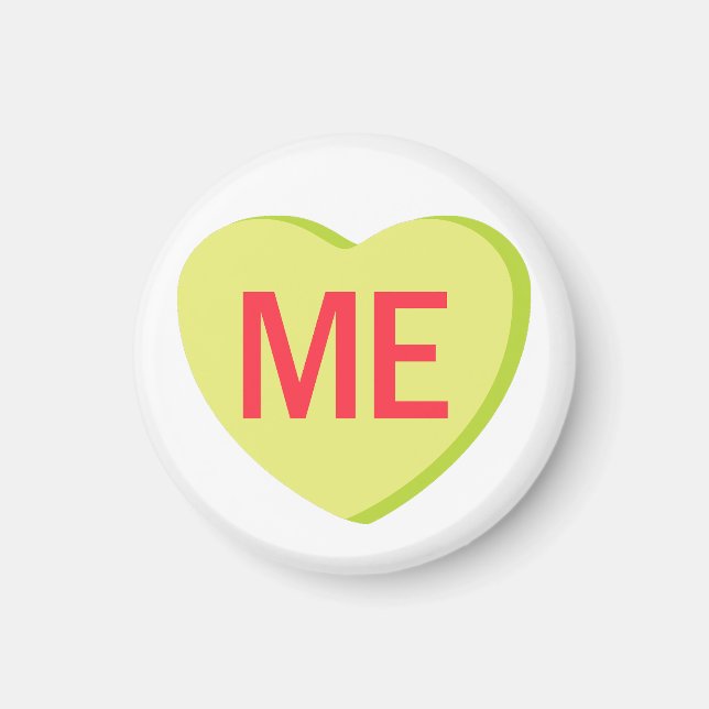 Íman Candy Heart - ME (Frente)
