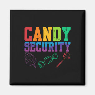 Íman Candy Security Candyland Halloween Costume Kids Te